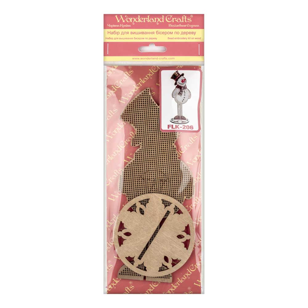 Festive Snowman Embroidery Kit