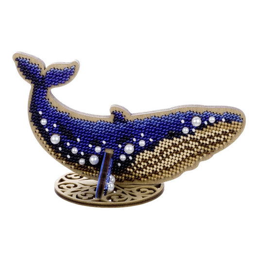 Blue Whale Bead Embroidery Kit