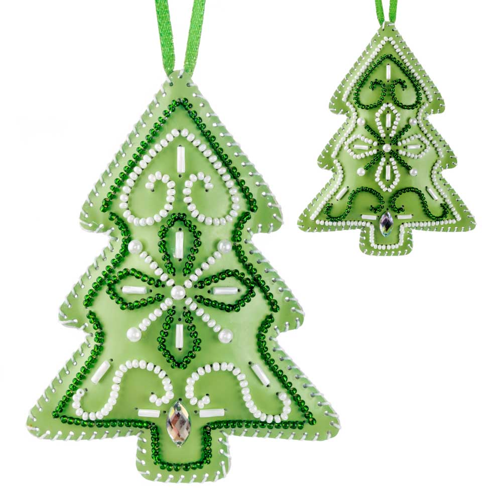 Christmas Tree Bead Embroidery Kit