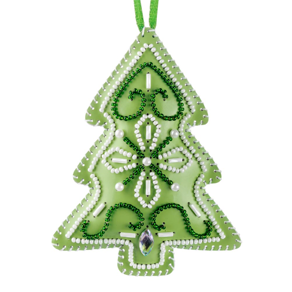 Christmas Tree Bead Embroidery Kit