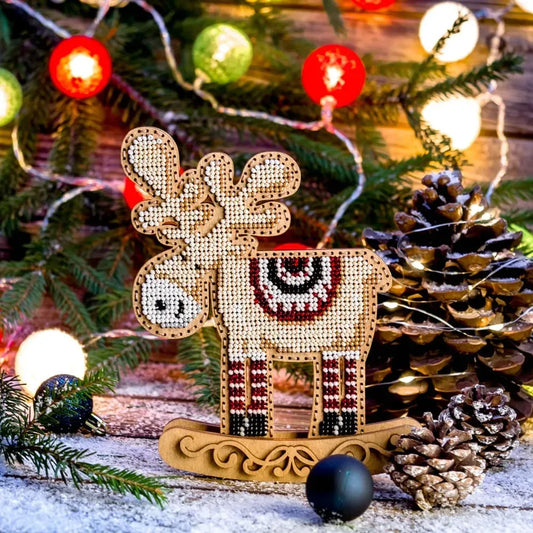Nordic Reindeer Embroidery Kit