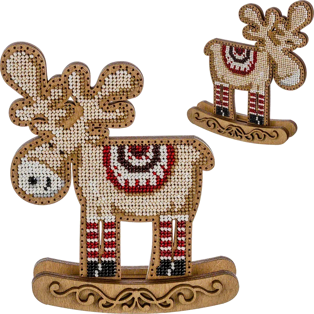 Nordic Reindeer Embroidery Kit