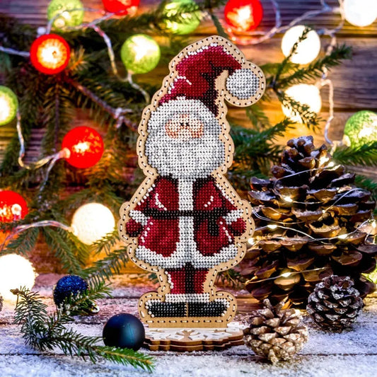 Classic Santa Embroidery Kit