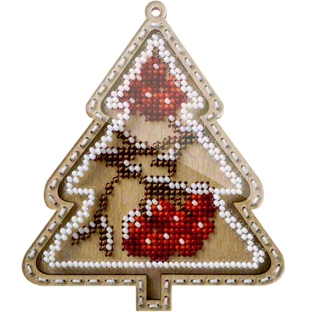 Winter Berries Branch Embroidery Kit