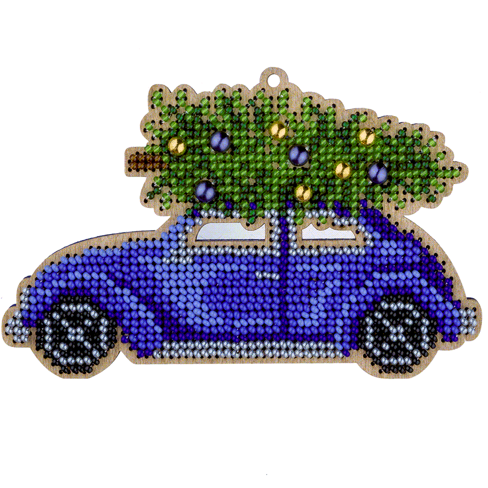 Festive Car Embroidery Kit
