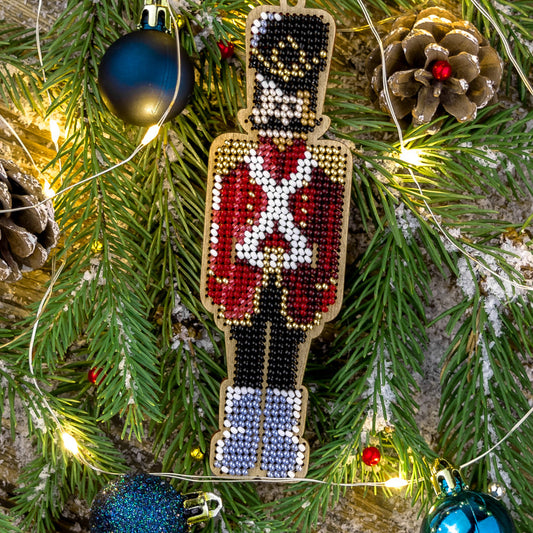Royal Guard Soldier Bead Embroidery Kit