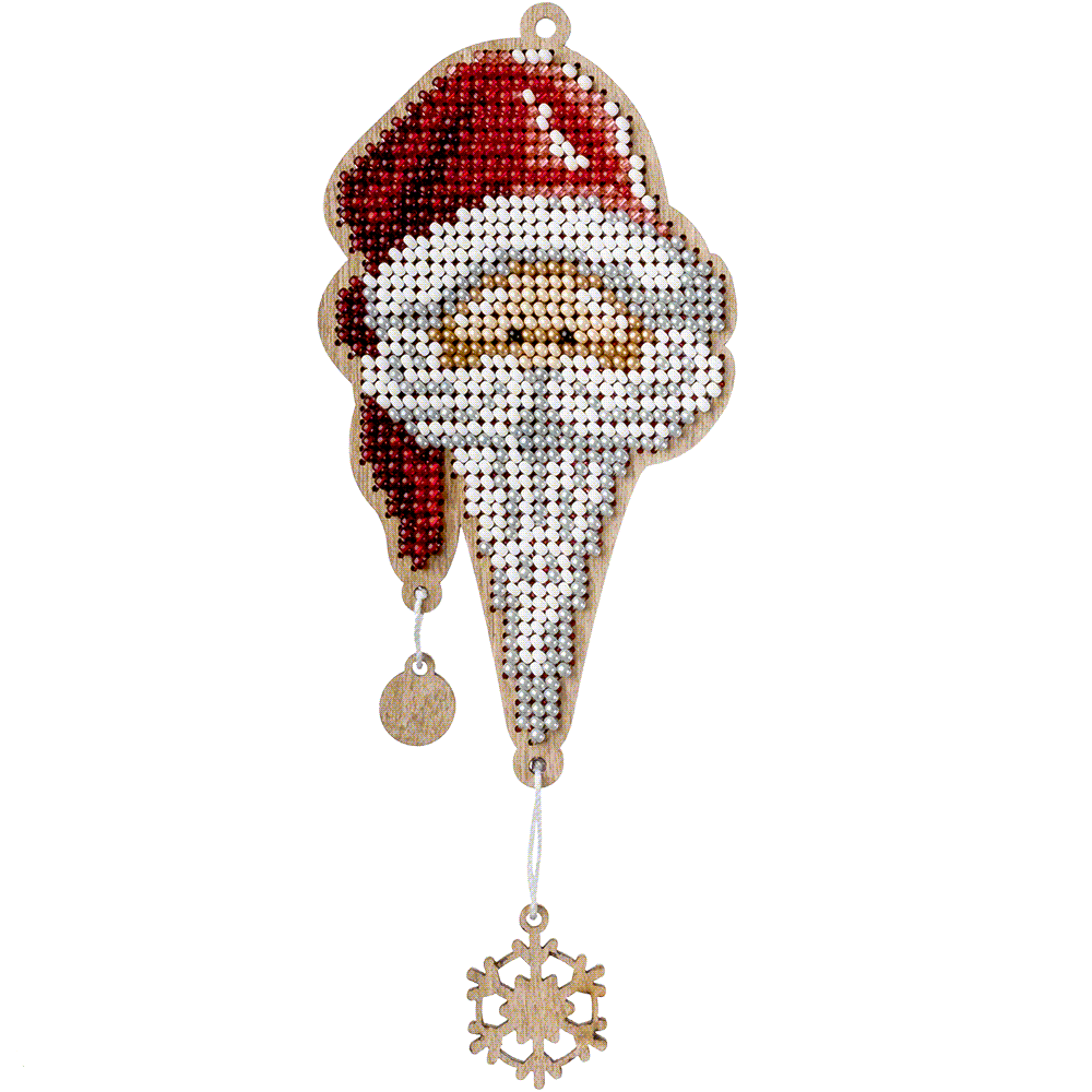Nordic Santa Christmas Tree Ornament Kit