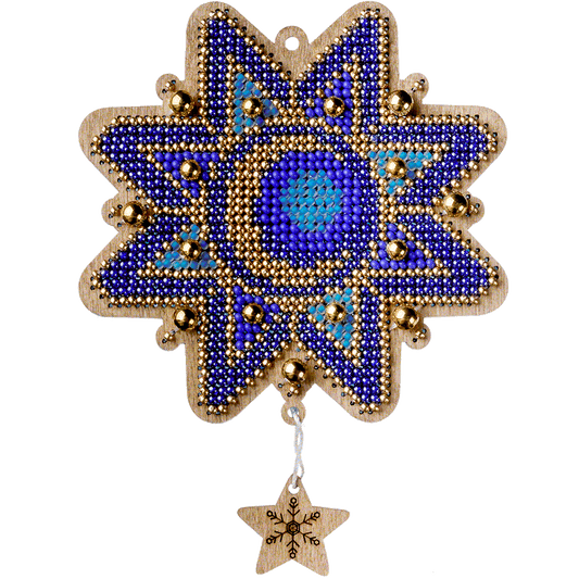 Celestial Glow Star Christmas Tree Ornament Kit