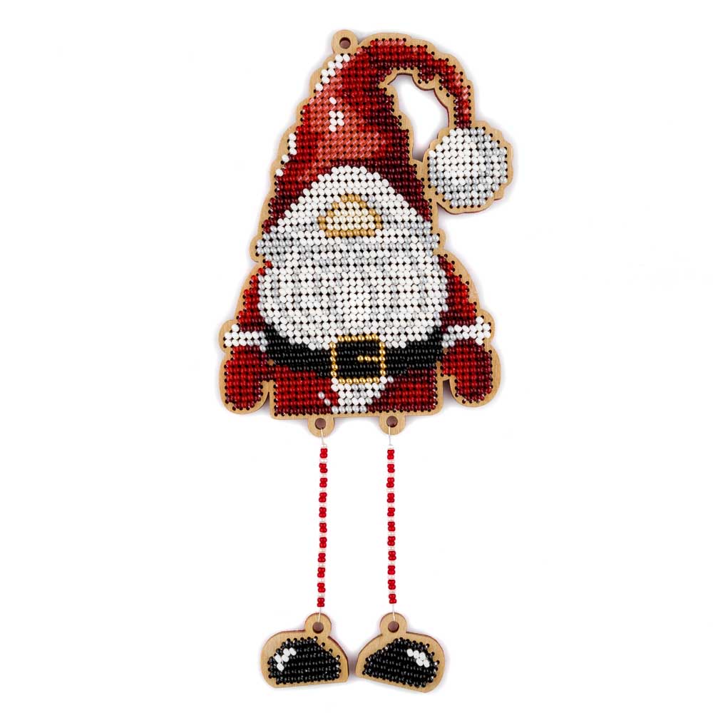 Jolly Santa Christmas Tree Ornament Kit