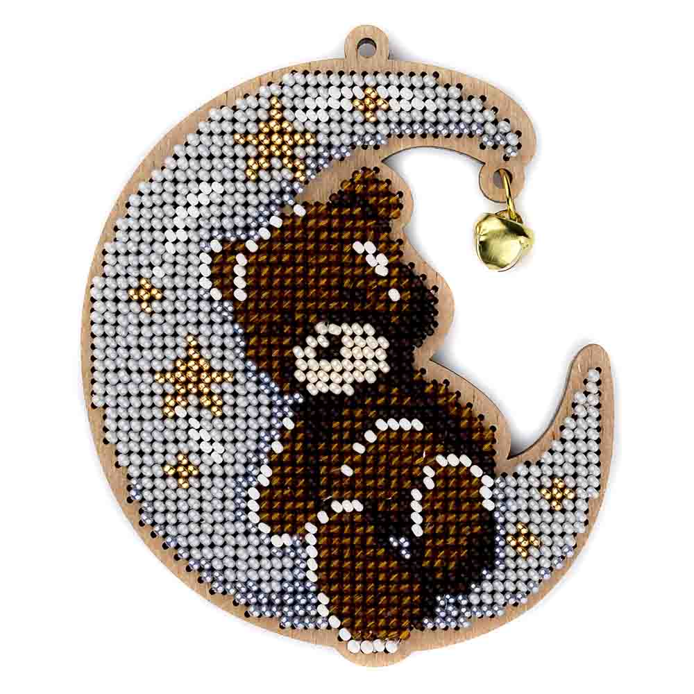Moonlight Bear Embroidery Kit