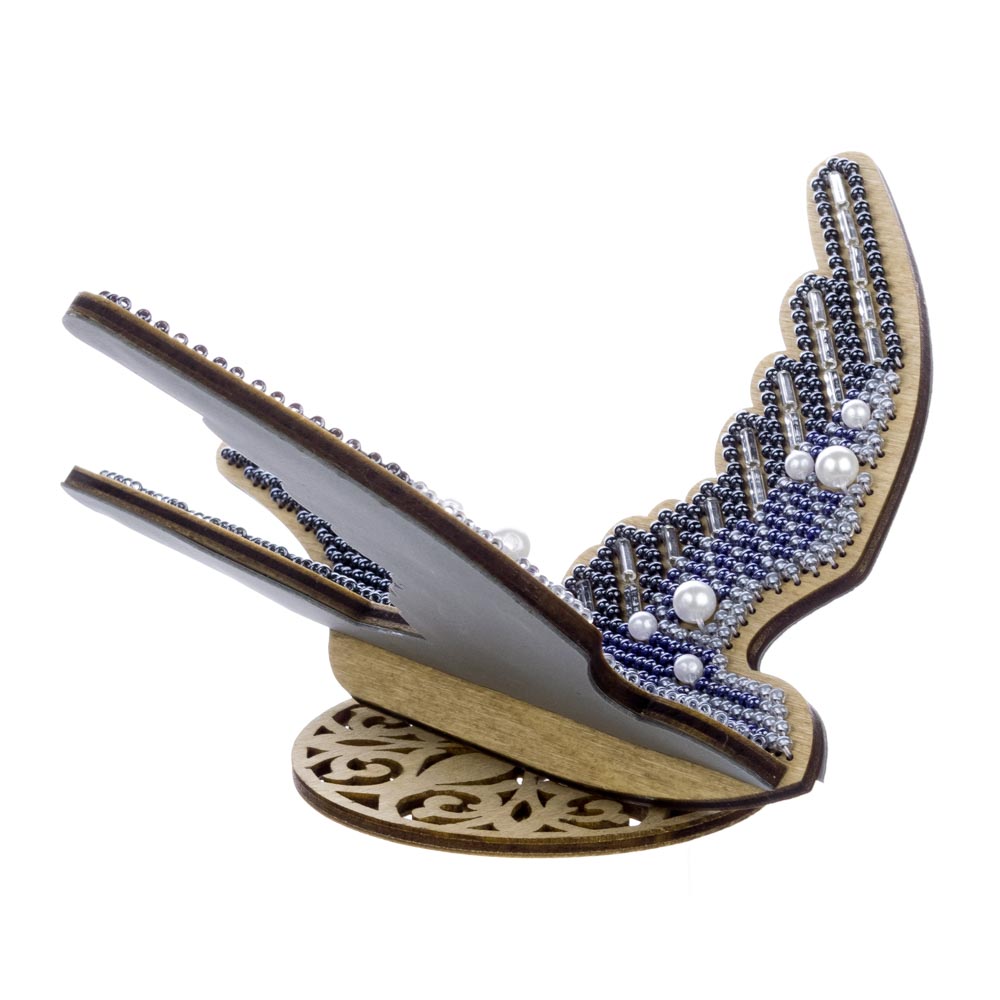 Midnight Flight Bird Embroidery Kit