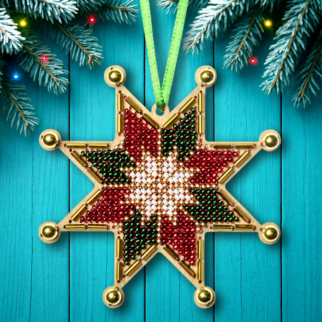 Festive Glow Star Ornament Kit