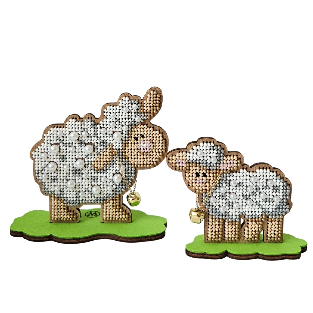 Little Lamb Family Embroidery Kit