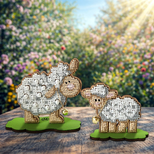 Little Lamb Family Embroidery Kit