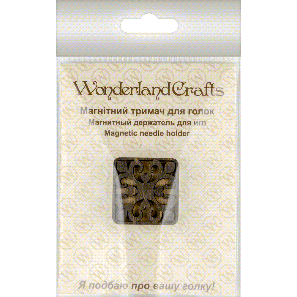 Ornate Wooden Needle Minder