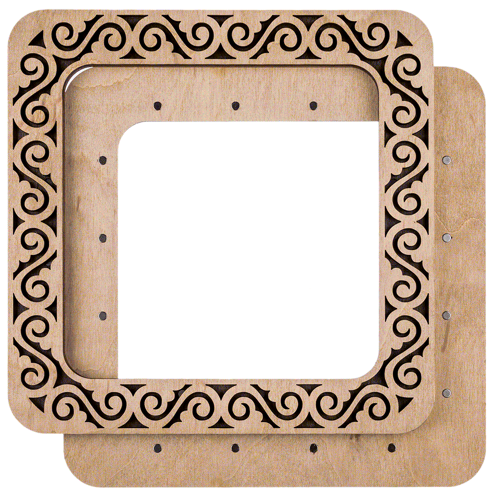 Magnetic Embroidery Frame (14 x 14 cm)