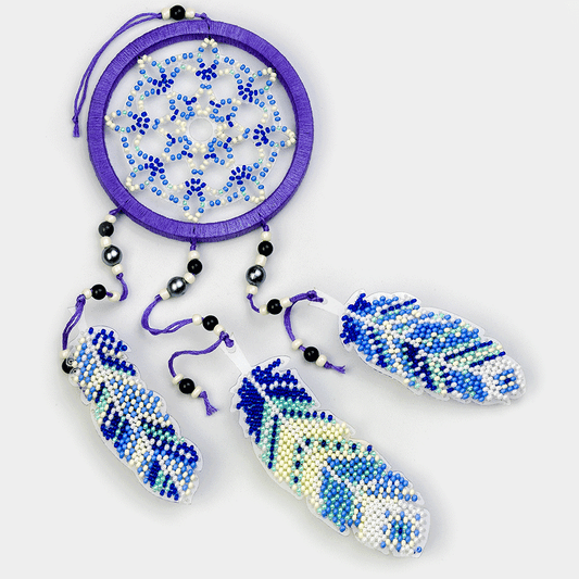 Blue Night Dreamcatcher Bead Embroidery Kit