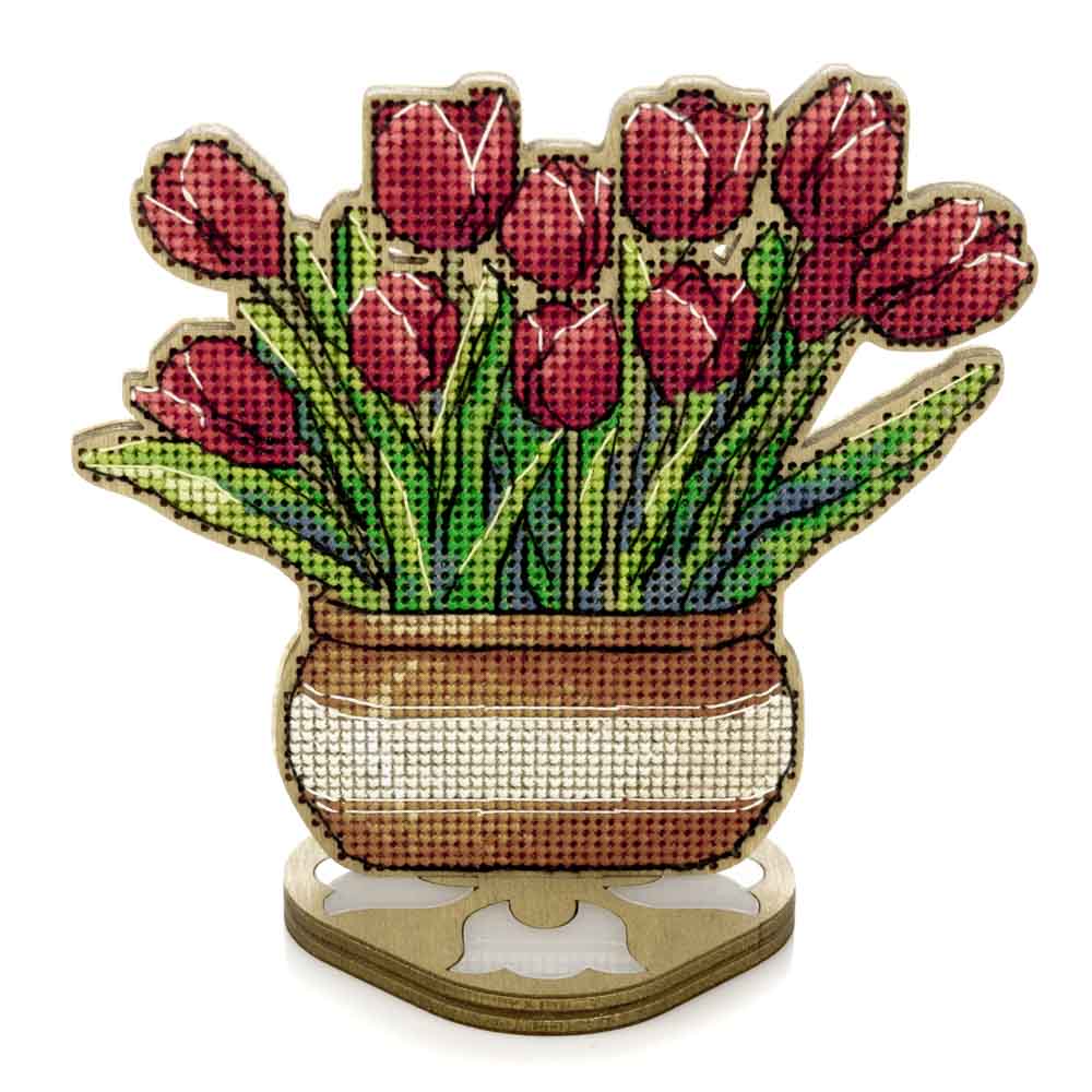 Tulip Bouquet Cross Stitch Kit