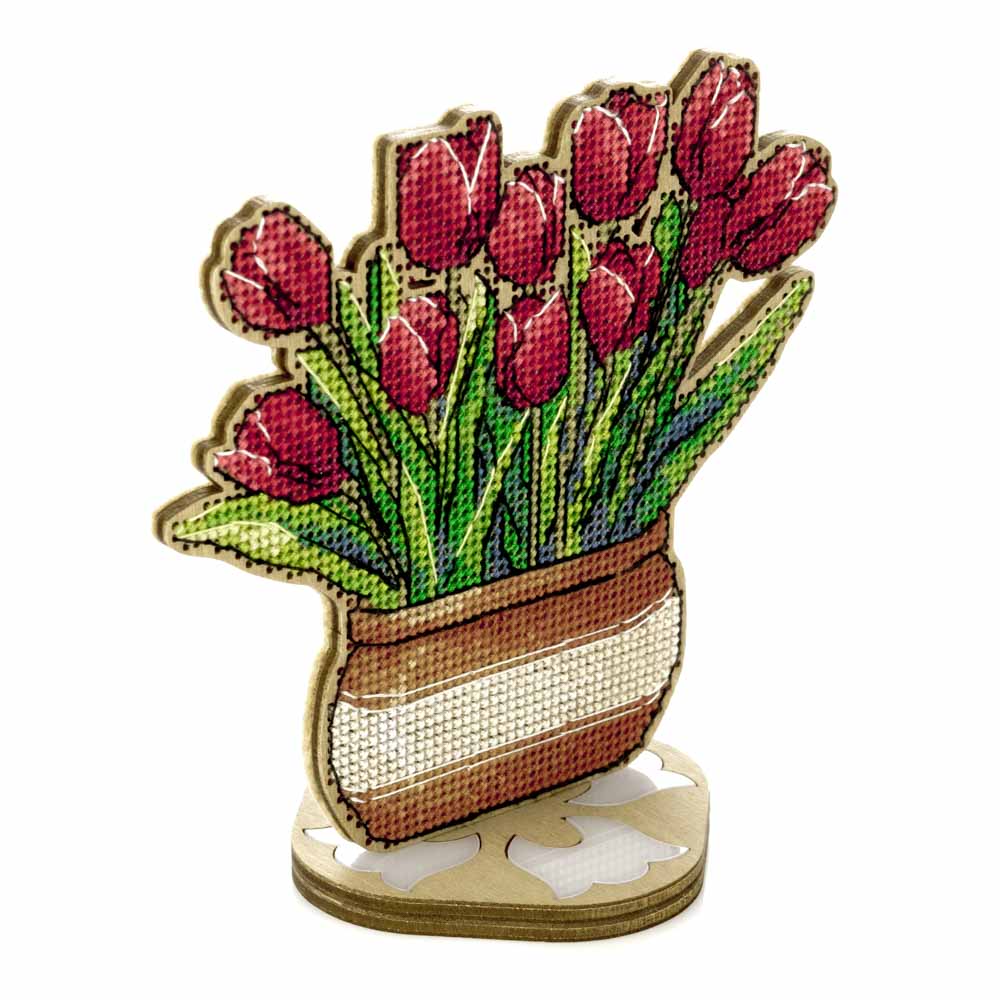Tulip Bouquet Cross Stitch Kit