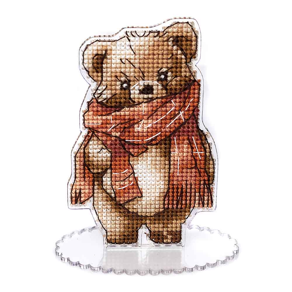 Honey Bear Cross Stitch Kit