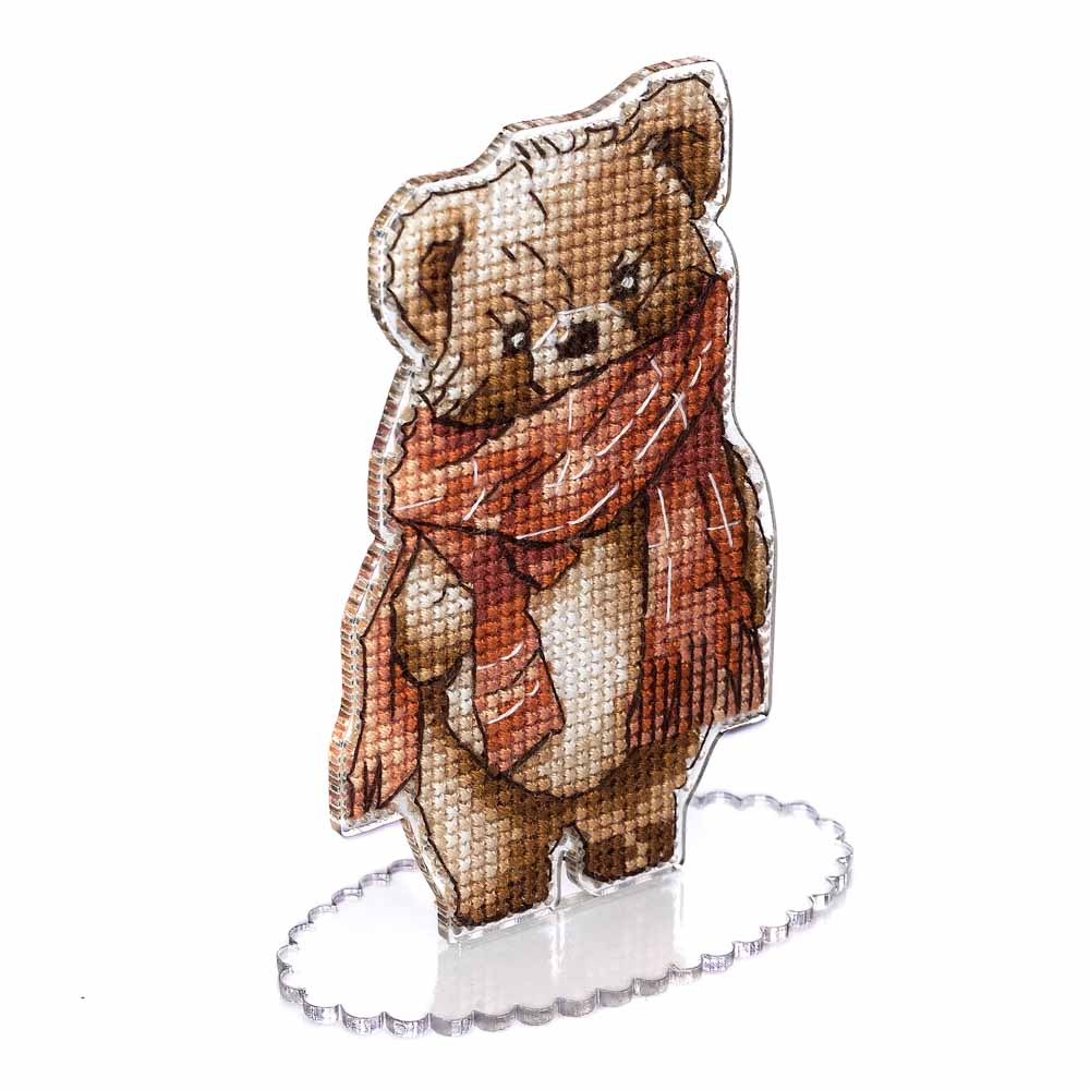 Honey Bear Cross Stitch Kit