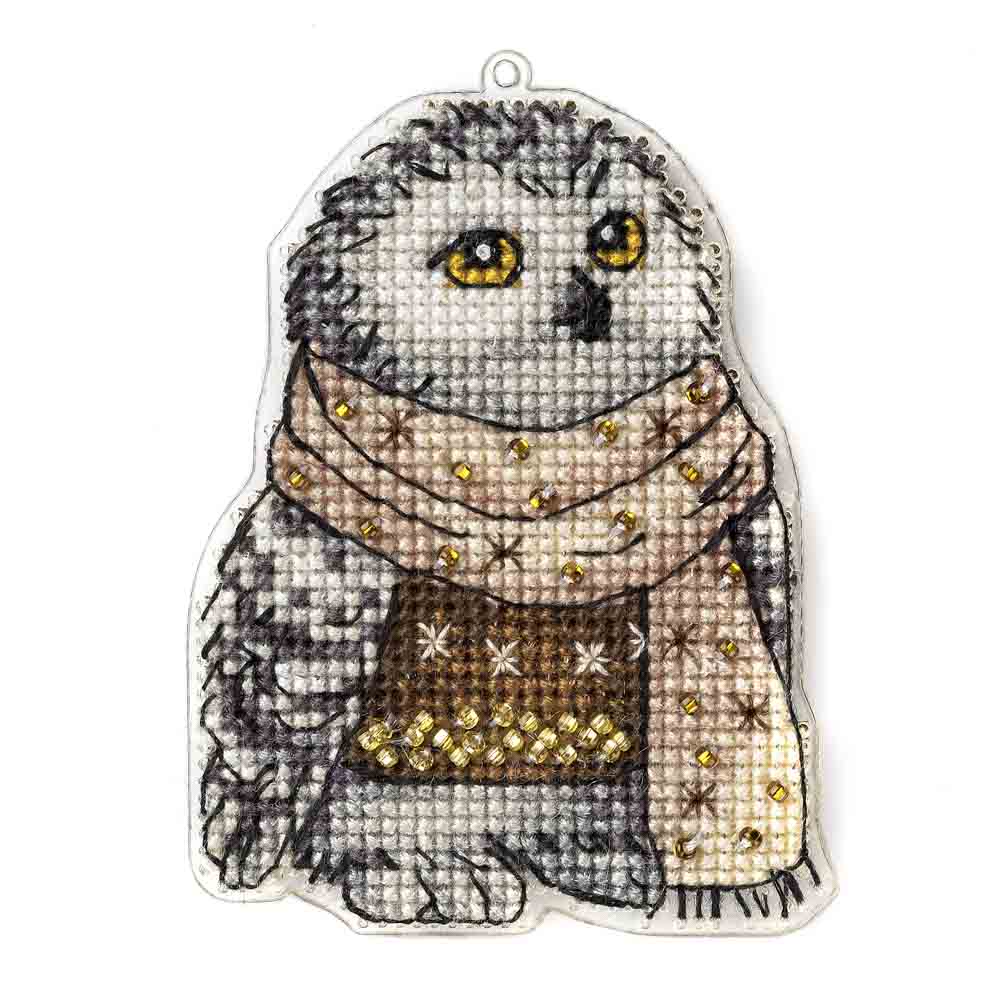 Moonlight Owl Cross Stitch Kit