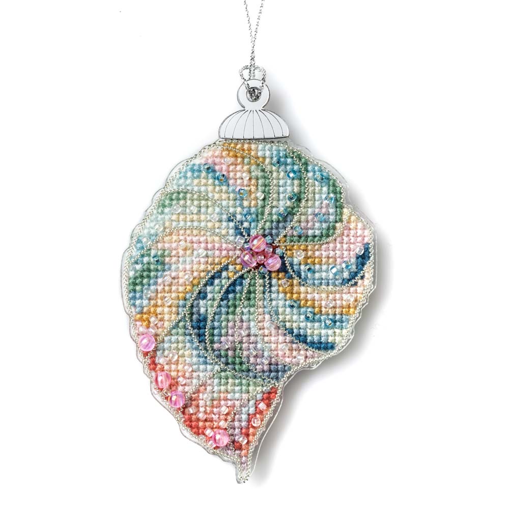 Seashell Swirl Cross Stitch Kit