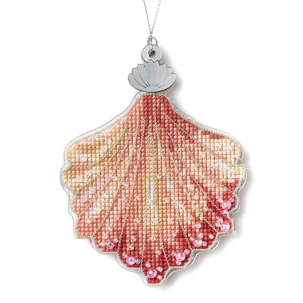Coral Shell Cross Stitch Kit