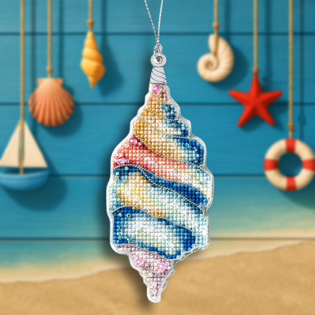 Ocean Shell Cross Stitch Kit