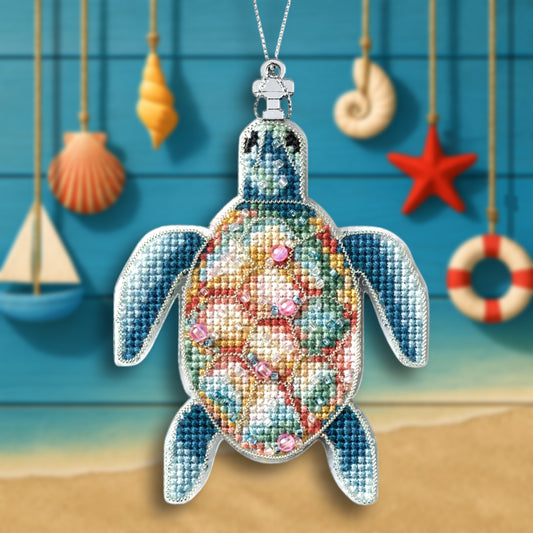 Sea Turtle Cross Stitch Kit