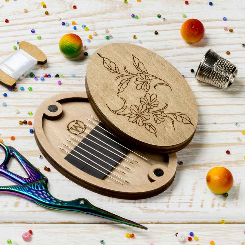 Floral Harmony Needle Organiser